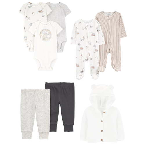 Carter's Child of Mine Baby Unisex Outfit Set, 8-Piece, Sizes Preemie-6/9 Months