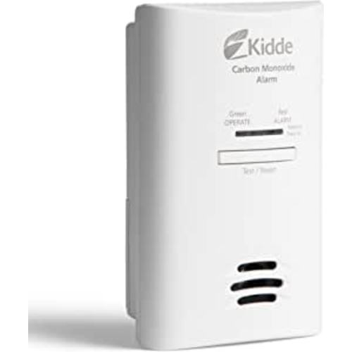 Kidde Carbon Monoxide Detector, Plug In Wall with AA Battery Backup, Test-Hush Button - Amazon.com