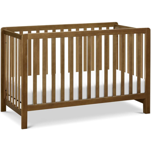 Carter's by DaVinci Colby 4-in-1 Baby Crib Convertible to Toddler Bed, Daybed, Full-Size Bed - Easy Assembly - GREENGUARD Gold Certified, 4 Adjustable Heights, Conversion Kit Sold Separately, Walnut