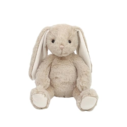 MON AMI Buffy The Bunny Plush Toy | 15" Soft Stuffed Animal | Elegant Nursery Décor & Cozy Companion | Plush Gift for Easter, Baby Showers, Birthdays & Home Accents