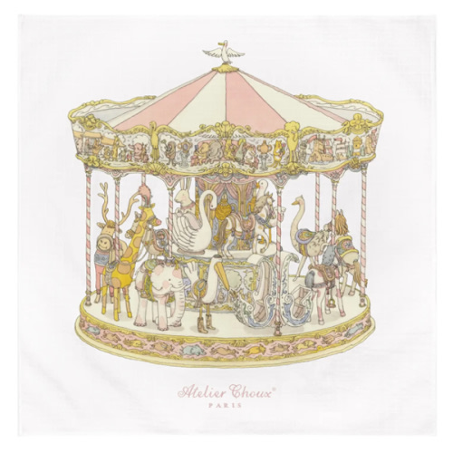 Carré – Carousel Pink - Atelier Choux