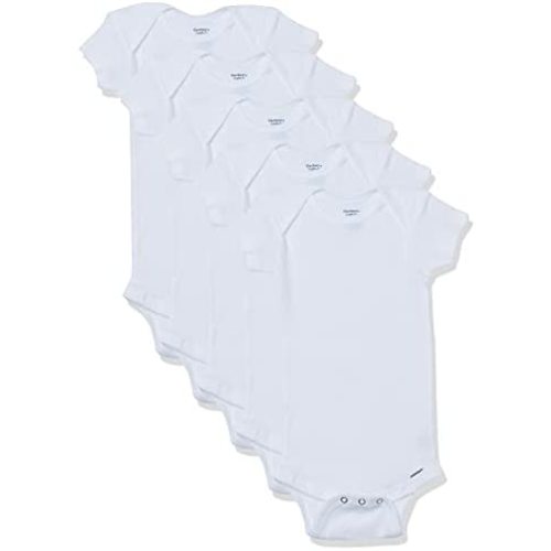 Gerber baby-girls 5-pack Short Sleeve Variety Onesies Bodysuits
