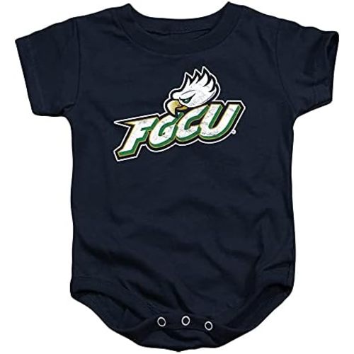 Florida Gulf Coast University Official Distressed Primary Unisex Infant Snap Suit for Baby