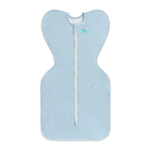Swaddle Up™ - Cotton Powder Blue Twinkle