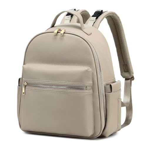 LORADI Compact Diaper Backpack with Stroller Buckle, Insulated Pockets and Water-proof Pocket