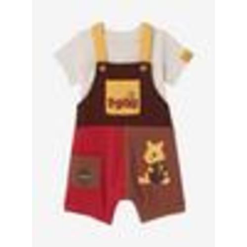 Disney Winnie the Pooh Color Block Infant T-Shirt and Overall Set -- BoxLunch Exclusive | BoxLunch