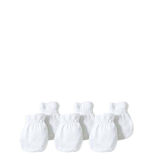 Burt's Bees Baby Organic Baby Boy or Girl Gender Neutral Scratch Mittens, 3-Pack