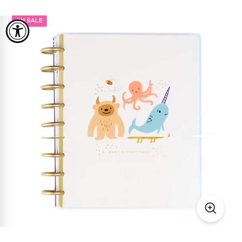 Undated Hello Little One Baby Planner - Classic Baby's First Year Layo – Happy Planner