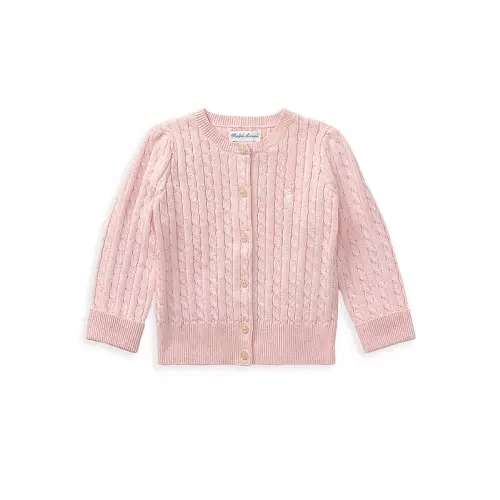 Polo Ralph Lauren Baby Girl's Cable-Knit Cotton Cardigan | Saks Fifth Avenue