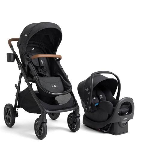 Joie Ginger DLX and Rue Travel System - Shale