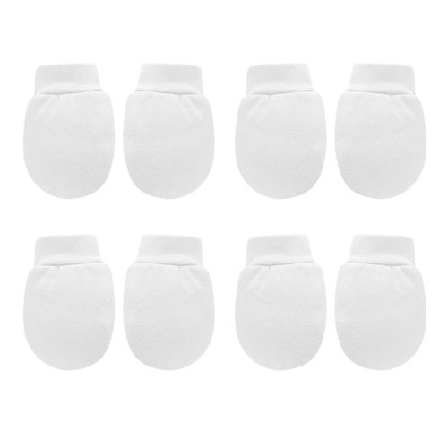 UTTPLL Newborn Baby Cotton Mittens Infant Toddler Gloves No Scratch Mittens Breathable Gloves for 0-6 Months Baby Boys Girls