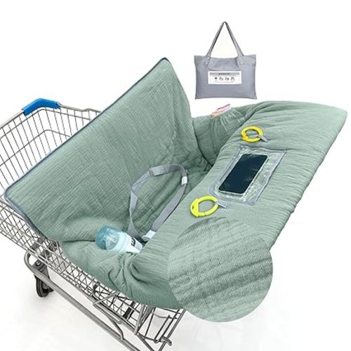 Muslin Shopping Cart Cover for Baby