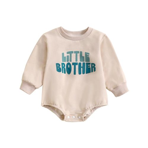 Big Brother Little Brother Matching Outfits Toddler Baby Boy Crewneck Sweatshirt Pullover Shirt Fall Clothes