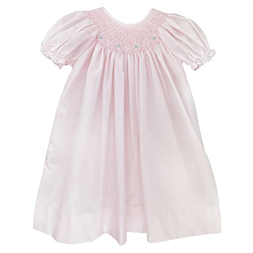 Petit Ami Baby Girls' Bishop Smocked Daydress