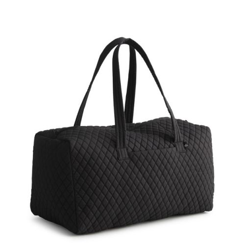 Vera Bradley Women's Outlet Cotton Large Travel Duffel Bag Moonless Night