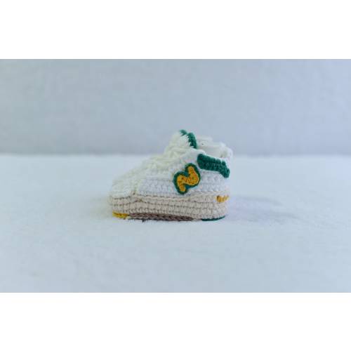 Baby Booties, Style Baby Sneakers - Crochet Baby Shoes - Crochet Booties - Baby Shower Gift