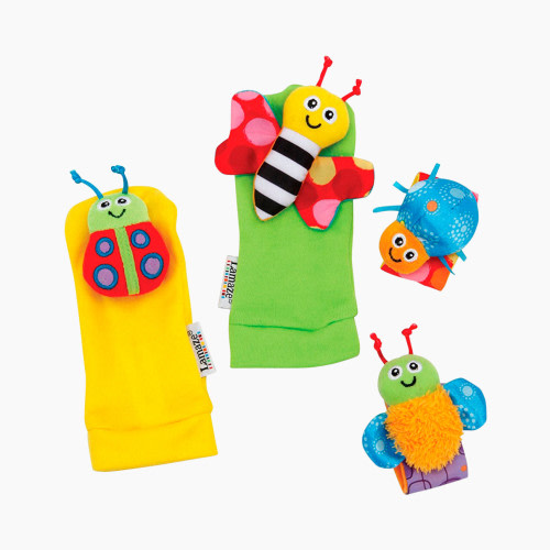Lamaze Garden Bug Wrist Rattle & Foot Finder Set