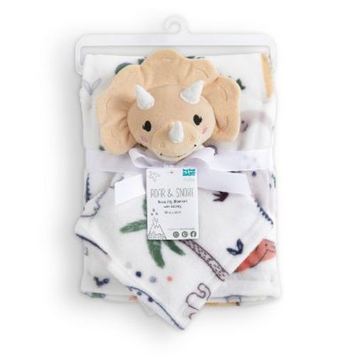 Buybuy Baby By Evolur Roar & Snore 2 Pc Gift Set - Blanket With Lovey