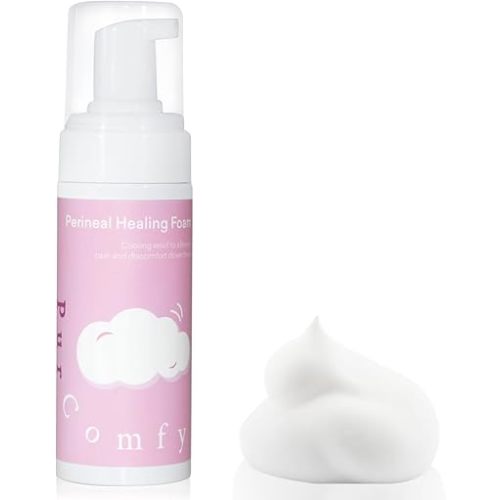 Perineal Soothing Foam for Postpartum Care, Cooling Postpartum Foam with Camellia Japonica Extract for After Birth, 5 Fl Oz