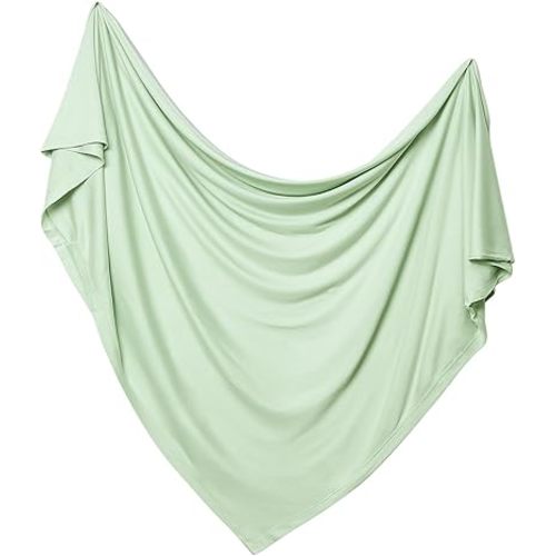 Supersoft Swaddle Blanket, Premium Bamboo Viscose Baby swaddling Blankets for Newborns, Lightweight & Breathable Swaddle Blankets for Boys and Girls, 47” x 47”, Neutral Baby Essentials