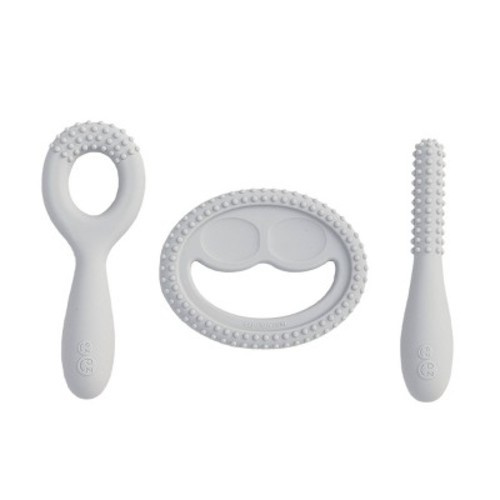 ezpz Oral Development Teether, Color: Pewter
