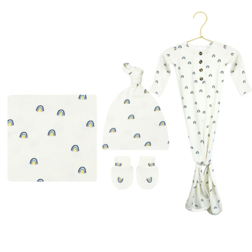 Ezra Newborn Hat Bundle (Gown) – Lou Lou & Company