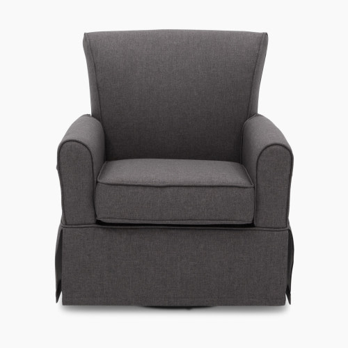 Delta Children Epic Nursery Glider Swivel Rocker Chair - Charcoal Grey