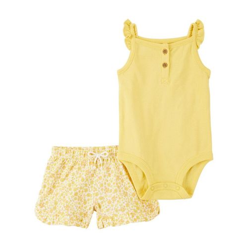Baby Girl Carter's 2-Piece Tank Bodysuit & Short Set