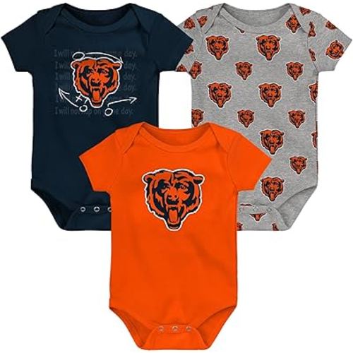 Outerstuff Newborn & Infant NFL Team Starter 3-Pack Bodysuit Set