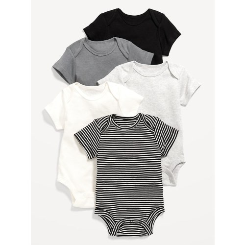 Short-Sleeve Bodysuit 5-Pack for Baby
