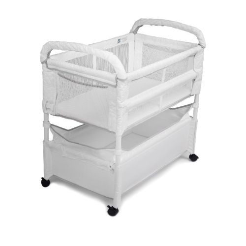 Arm's Reach Clear-Vue Co-Sleeper Bassinet - White
