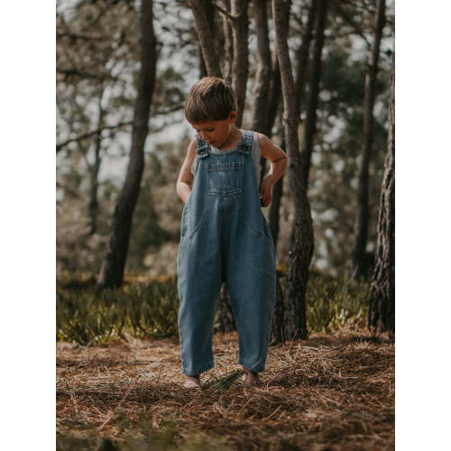 The Oversized Denim Dungaree