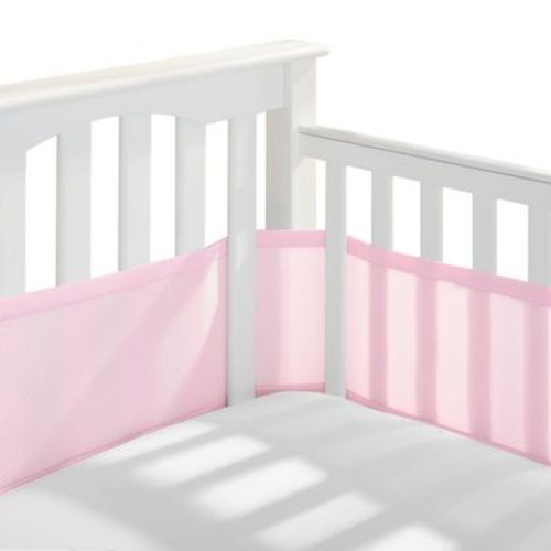 BreathableBaby Breathable Mesh Crib Liner - Classic Collection - Best Friends