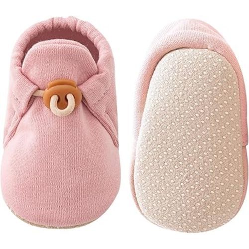 Baby Booties Newborn Baby First Shoes Cozy Warm Cotton Booties for Toddler Infant Boys Girls