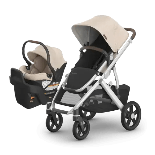 Vista V3 Stroller + Aria Car Seat Travel System - Declan