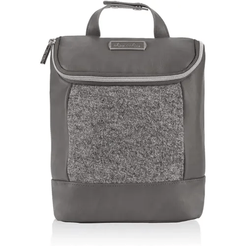 Itzy Ritzy Insulated Bottle Bag – Keeps Bottles Warm or Cool - Holds 3 Bottles and Features Interior Pocket for Ice Pack (Not Included), Grayson