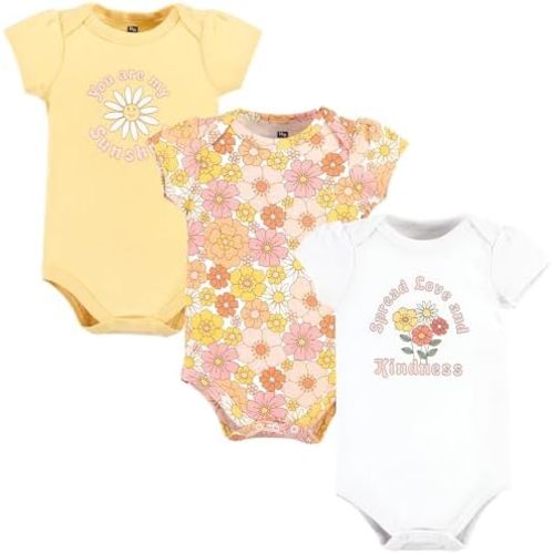 Hudson Baby Unisex Baby Cotton Bodysuits