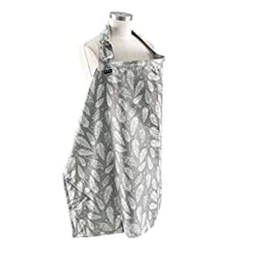 Bebe au Lait Premium Cotton Nursing Cover, Lightweight and Breathable Cotton, Open Neckline, One Size Fits All - Fern : Baby