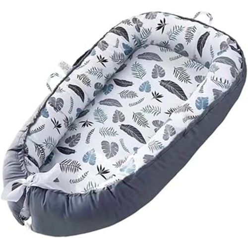 Baby Lounger for Newborn Cover - Newborn Lounger Cover for 0-12 Months, Breathable & Portable Infant Lounger Cover - Soft Baby Floor Seat Cover for Travel, Newborn Essentials - Baby Snuggle