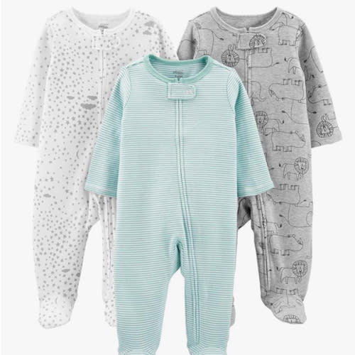 Simple Joys by Carter's Baby 3-Pack Neutral Sleep and Play