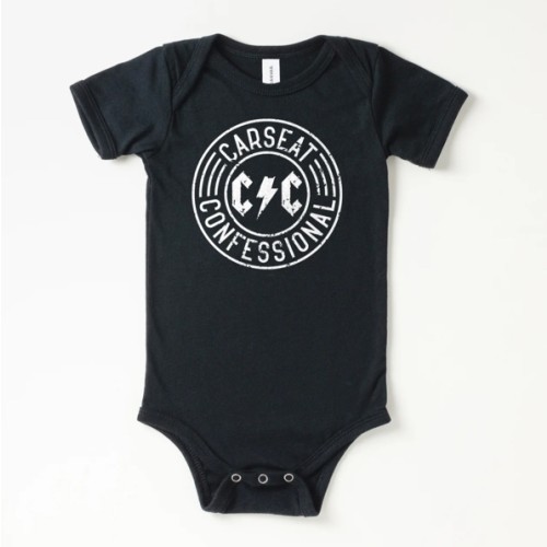 Carseat Confessional Baby Onesie | All The Small Tees