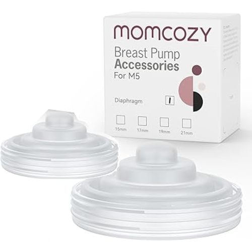 Momcozy M5 Diaphragm, Original Breast Pump Replacement Accessories for M5, 2PCS