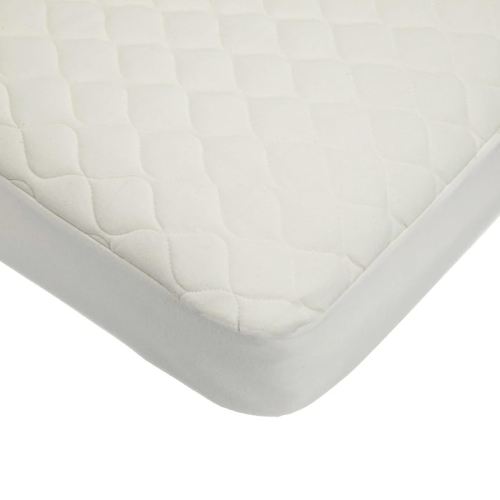 American Baby Company Waterproof Fitted Crib and Toddler Mattress Protector, Quilted Protector Pad Cover made with Organic Cotton Top Layer, 52“ x 28"