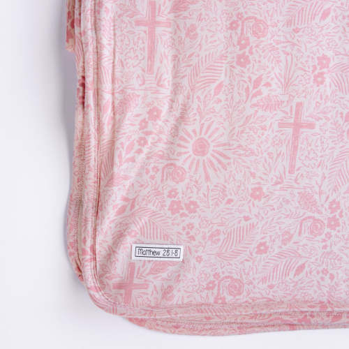 Salvation Garden Pink Blanket Bamboo – Holy Pals
