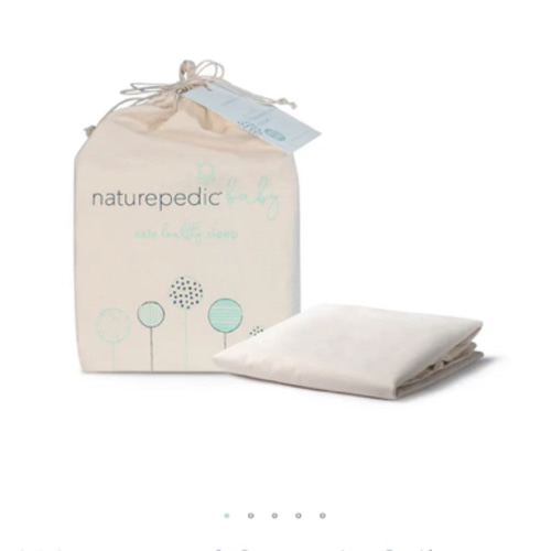 Waterproof Organic Crib Mattress Protector Pad