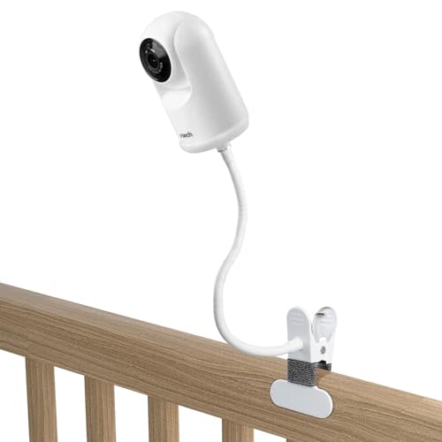 Koroao Clamp Baby Monitor Mount for VTech Advanced HQ Max Baby Monitor Camera (White)