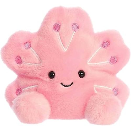 Aurora® Adorable Palm Pals™ Hana Cherry Blossom™ Stuffed Animal - Fun Collectible Plush for Kids and Adult Collectors - Perfect for Decorating Rooms and Birthday Gifts - Pink 5 Inches