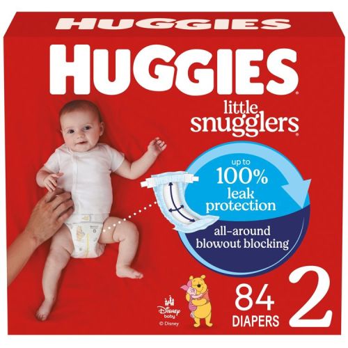 Huggies Little Snugglers Disposable Diapers - Size 2 - 84ct