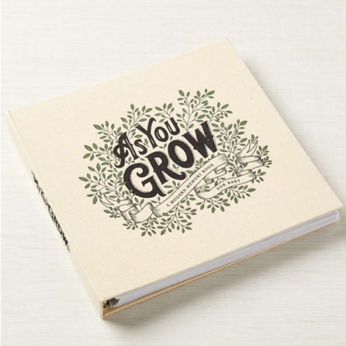 As You Grow Baby Memory Book by Korie Herold