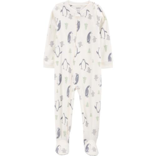 Carter's Child of Mine Baby and Toddler Holiday Pajama, One-Piece, Sizes 0/3M-5T